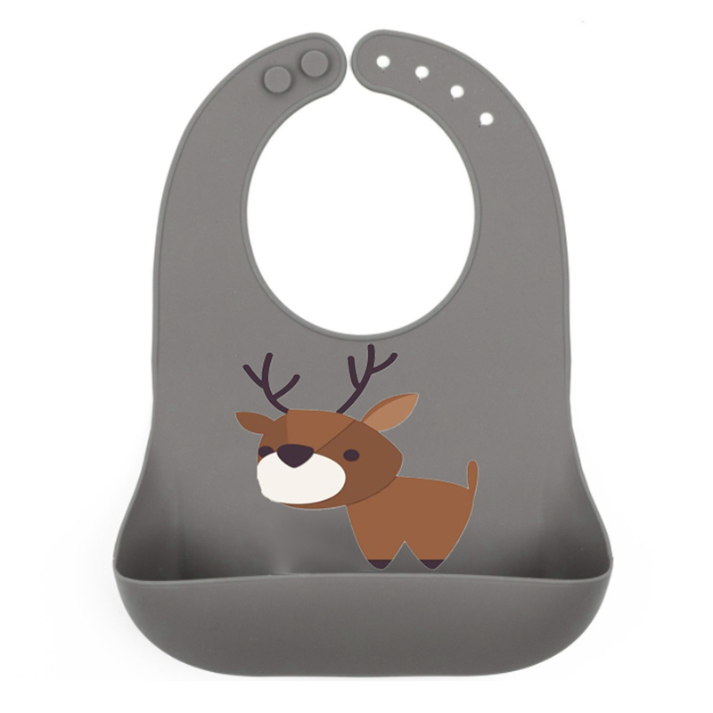 Customized Cheap Easy Washing Feeding Silicon Baby Bibs Custom High Quality Water Proof Silicone Bibs For Kid