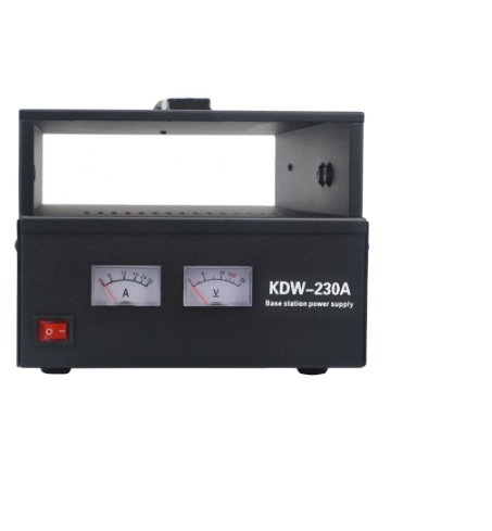 Mobile Radio Base Station Iron Box DC13.8V 30A Power Supply Integrated for VX2200 VX2100 GM950 GM3188