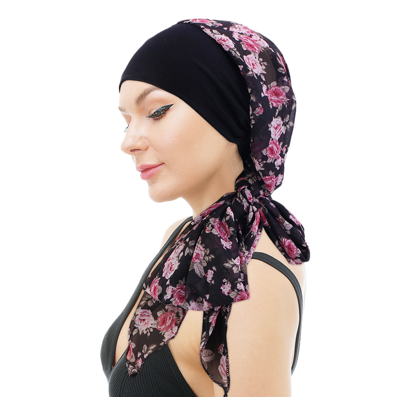 The new style juding is women's chiffon flaunt turban , scarves, , stretch headbands and hair hats