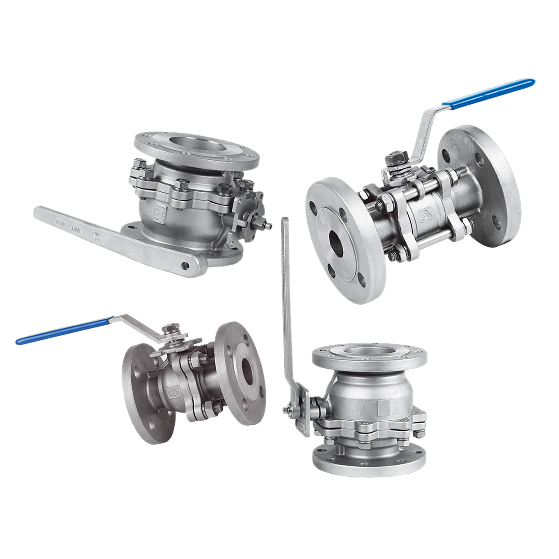 Фланцевый шаровой кран DN6-DN100 PN16 PN40 из нержавеющей стали 304 316