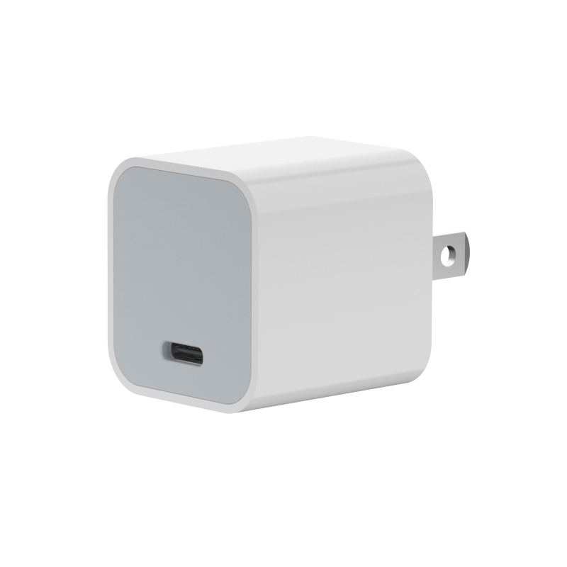 USB C зарядное устройство 18 Вт, USB-C адаптер питания складной PD настенное зарядное устройство совместимо с MacBook Pro/Air 2019 2018, iPad Pro, De