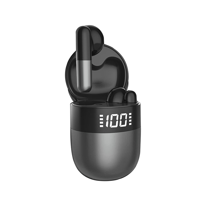 Миниатюрные синие бесшумные комфортные наушники Air Pod BT21, шумоподавляющая гарнитура со светодиодной подсветкой, водонепроницаемые беспроводные Bluetooth-наушники Realme