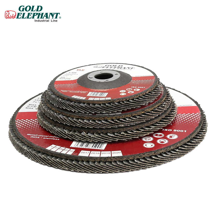 115x22mm zirconia flap discs material disco flap wheel for inox polishing