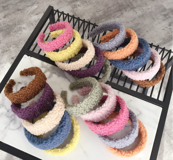 Wholesale Women Hair Accessories Cartoon Big Eye HairBand HeadBand For Girls long hair