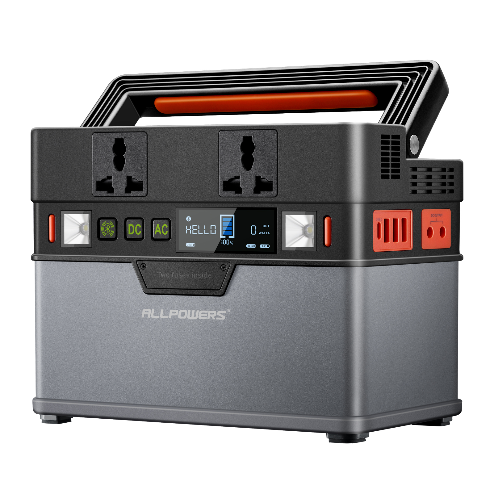 Беспроводной портативный генератор allpowers 288W AU 240V US 110V Япония для кемпинга электронных транспортных средств Лидер продаж Китай