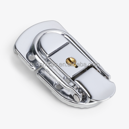 metal latch toggle chrome turn lock clasp for flight suit case hand bag lock box briefcase accessories hardware with key