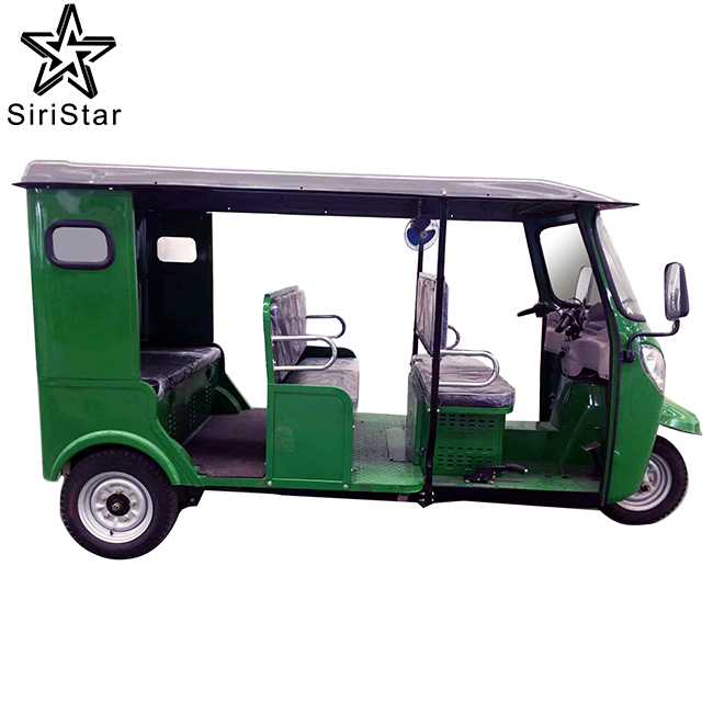 Бензиновый рикша 6 пассажиров трехколесный мотоцикл Bajaj