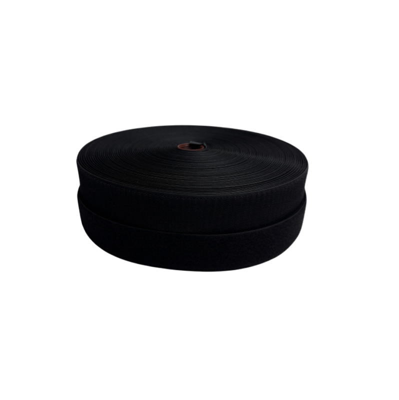 38mm*3m Custom Nylon Elastic Hook Loop Fastener Reusable Sewing-On Magic Tape Adhesive Hook Loop With No Glue