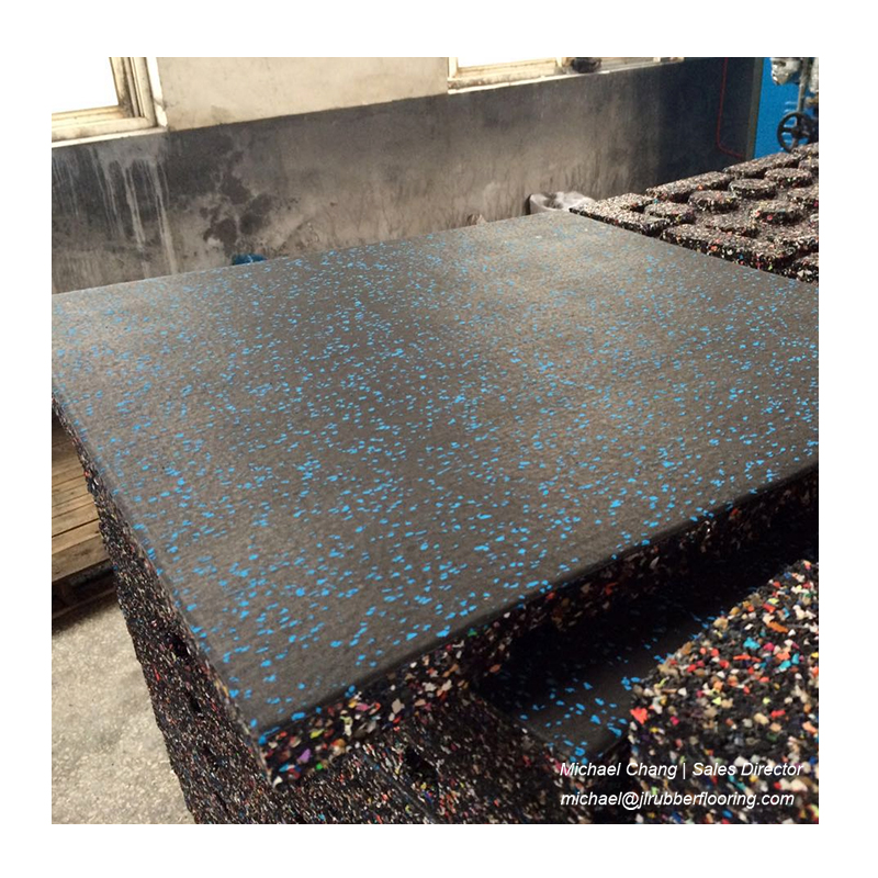Амортизирующие прочные цветные гранулы epdm для спортзала, резиновые напольные плитки