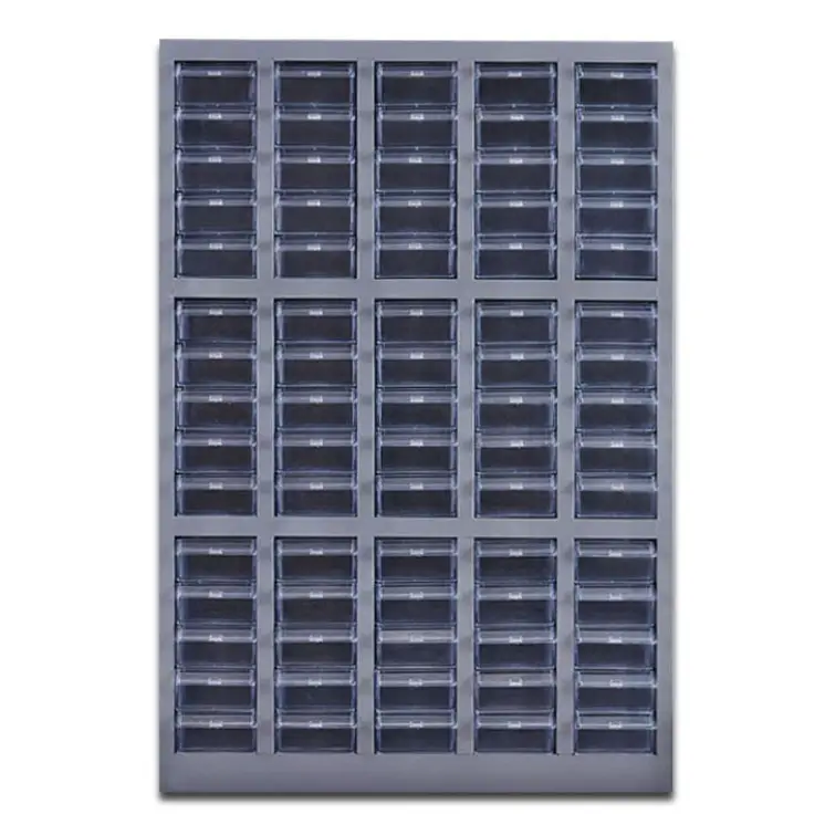 Multi Plastic Drawer Customized Tool Cabinet Spare Parts Metal Cabinet