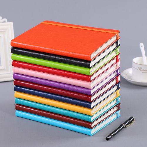 custom dot grid pu leather hardcover notebooks customizable hardcover with logo