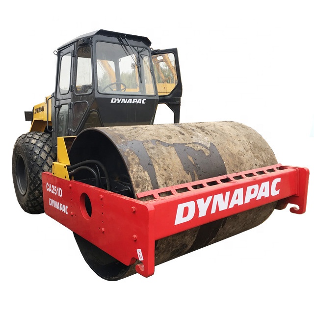 Оригинальный б/у дорожный уплотнитель Dynapac ca251d