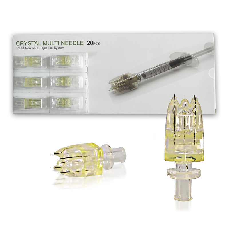 Popular 5 Pins Crystal Multiple Needles Meso Gun for Effective Hyaluronic Acid Injection