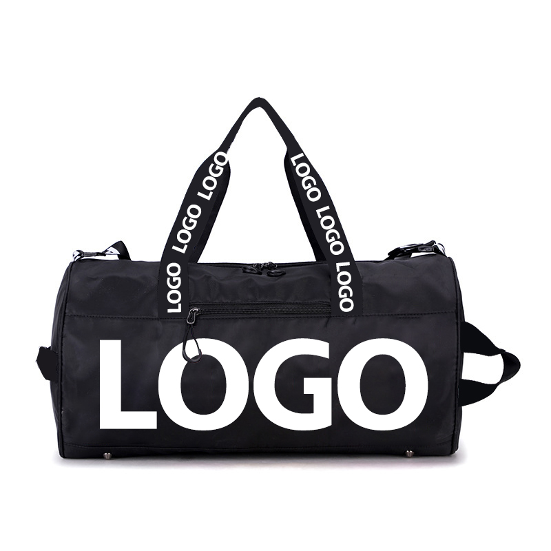 Wholesale Custom Fashion Logo Foldable Sport Gym Women Mens Waterproof Travel Duffel Bag Pink Duffel Bag Duffle Bag