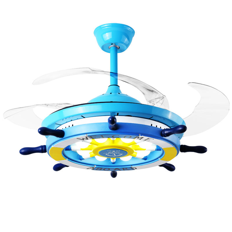 Factory Price Modern Ceiling Fan With Light And Remote Control shade classic kids room lights ceiling lamp