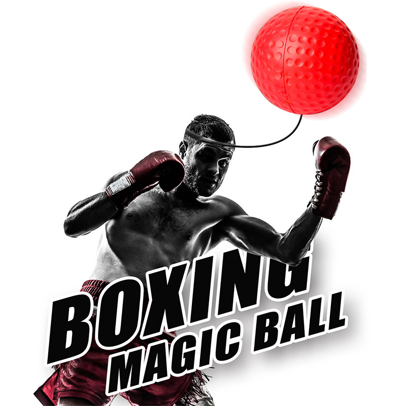 Wholesale Direct Selling Boxing Training Fight Ball Head Band Boxing Ball Punch Reaction Speed Reflex Ball