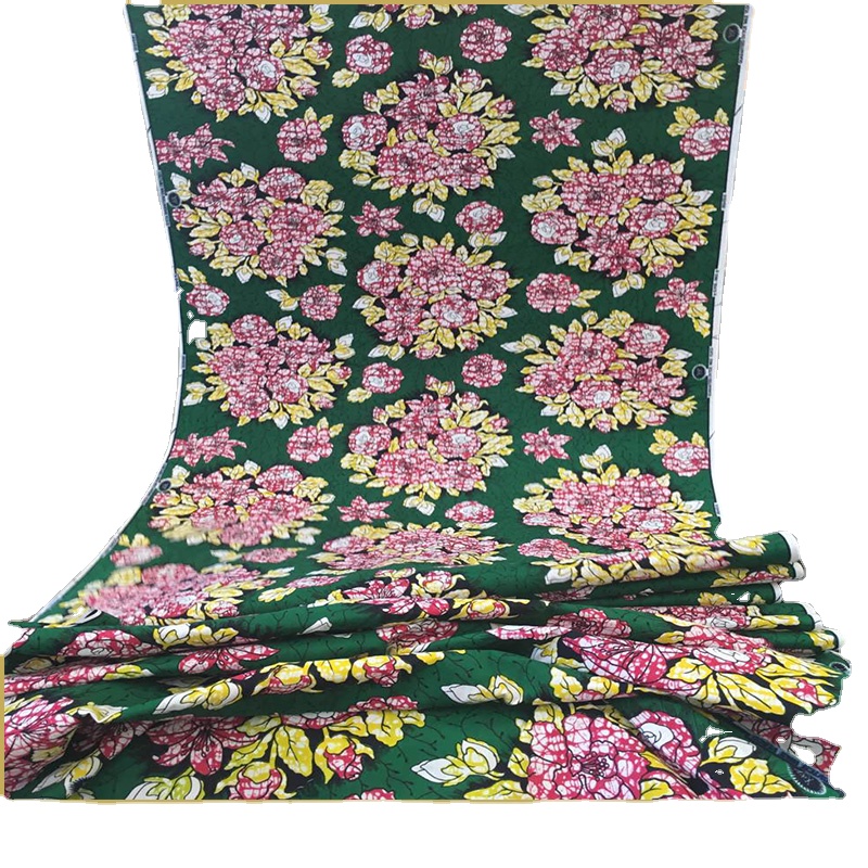 good quality 100% cotton African wax fabric for garments