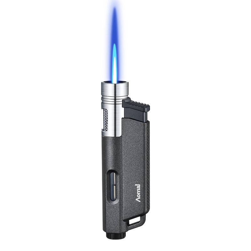 Single Jet Flame Smoking Accessories Smoker Gifts Cigarette Cigar Torch Metal Lighters