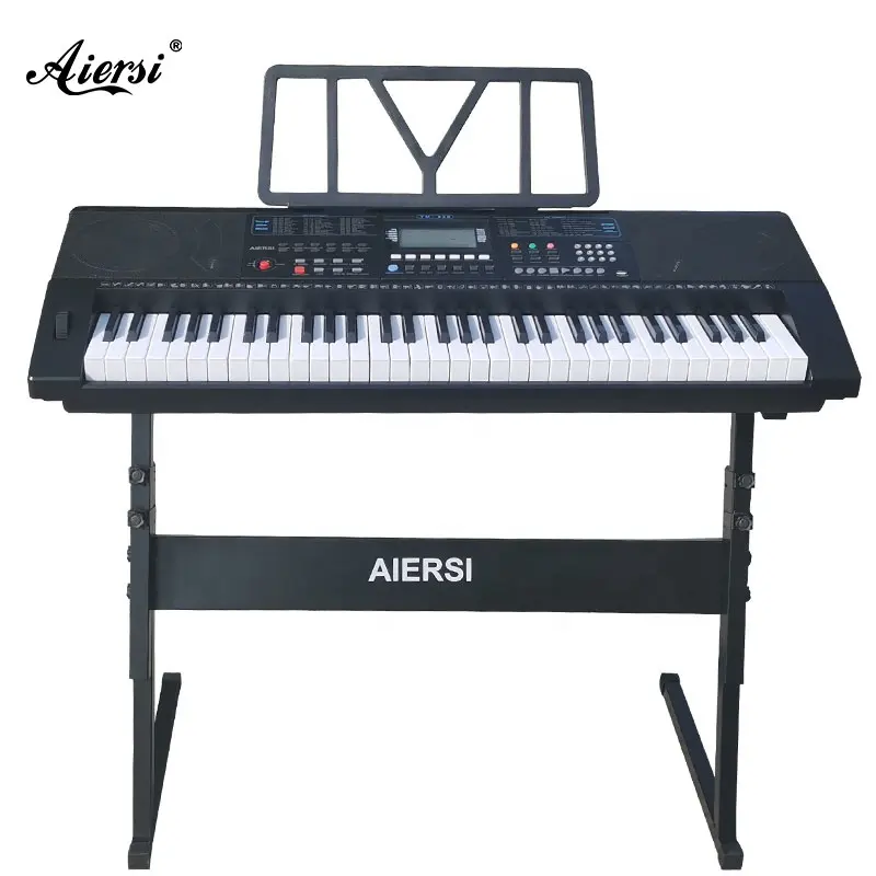 Aiersi brand popular musical instrument 61 keys electronic organ USB & midi keyboard piano buy for new year