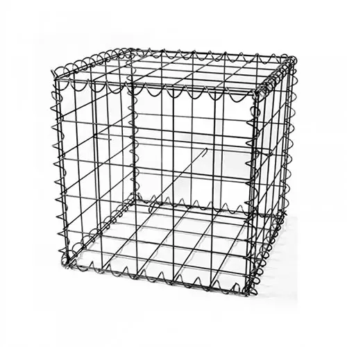 PVC Coated Stone Cage Gabion Basket Hexagonal Gabion Box Gabion Cages For Stone