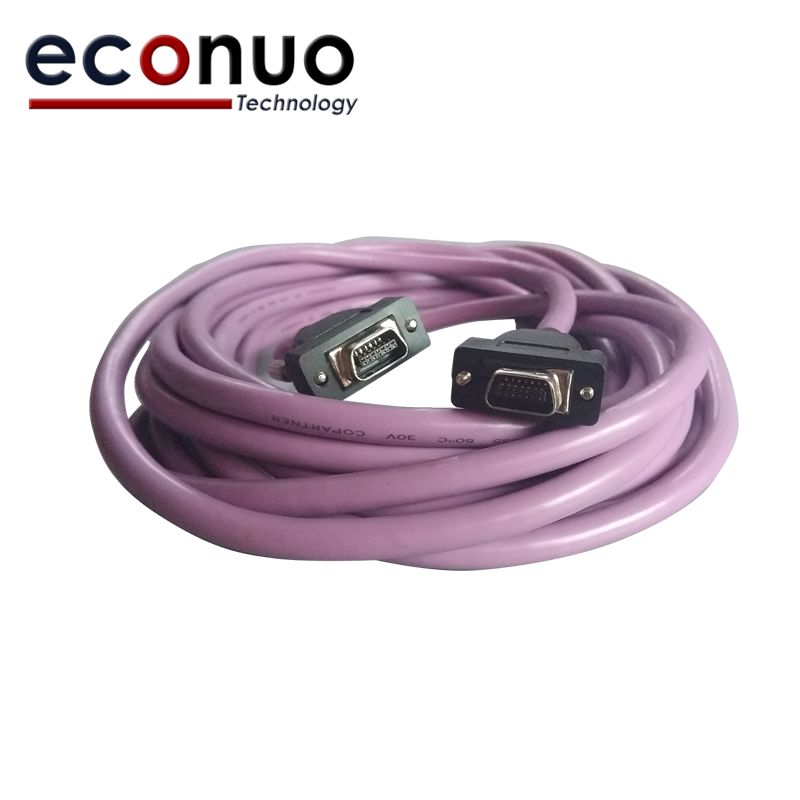 LVDS 6m Фиолетовый Высокоплотный 14pin медный кабель для передачи данных для принтера yaselan gongzheng