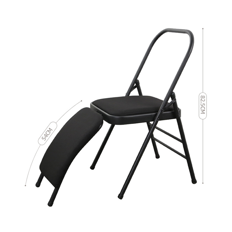 Pilates Auxiliary Tool Wholesale Backless Metal Folding Yoga Chair