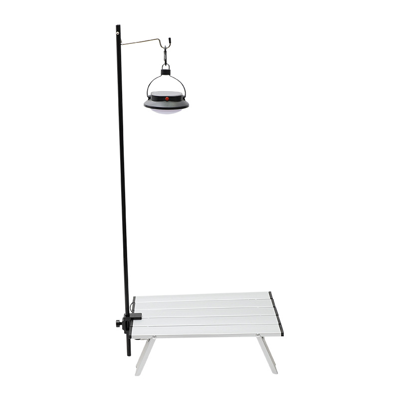 AliGan Outdoor folding camping light pole Ultra light aluminum alloy Tri-fold portable Camping picnic table fixed