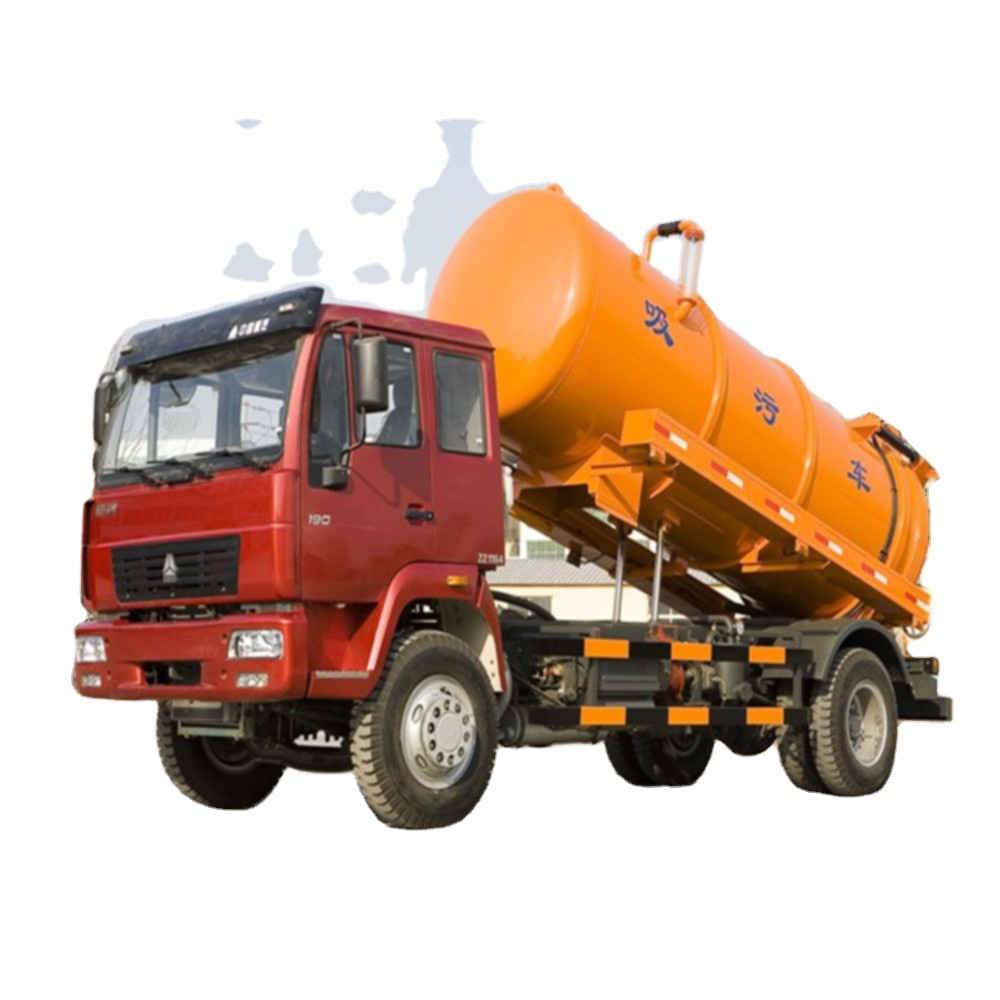 Professional Manufacture Suction-type Street Vacuum Sewage Suction Trucks Cleaning Truck