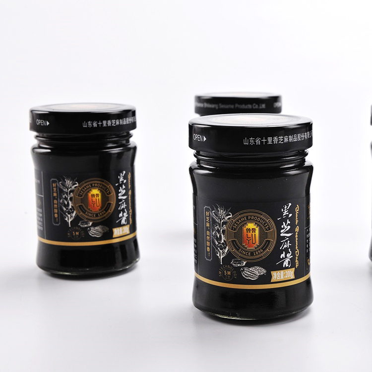Manufacturers supply sesame pure sesame paste black