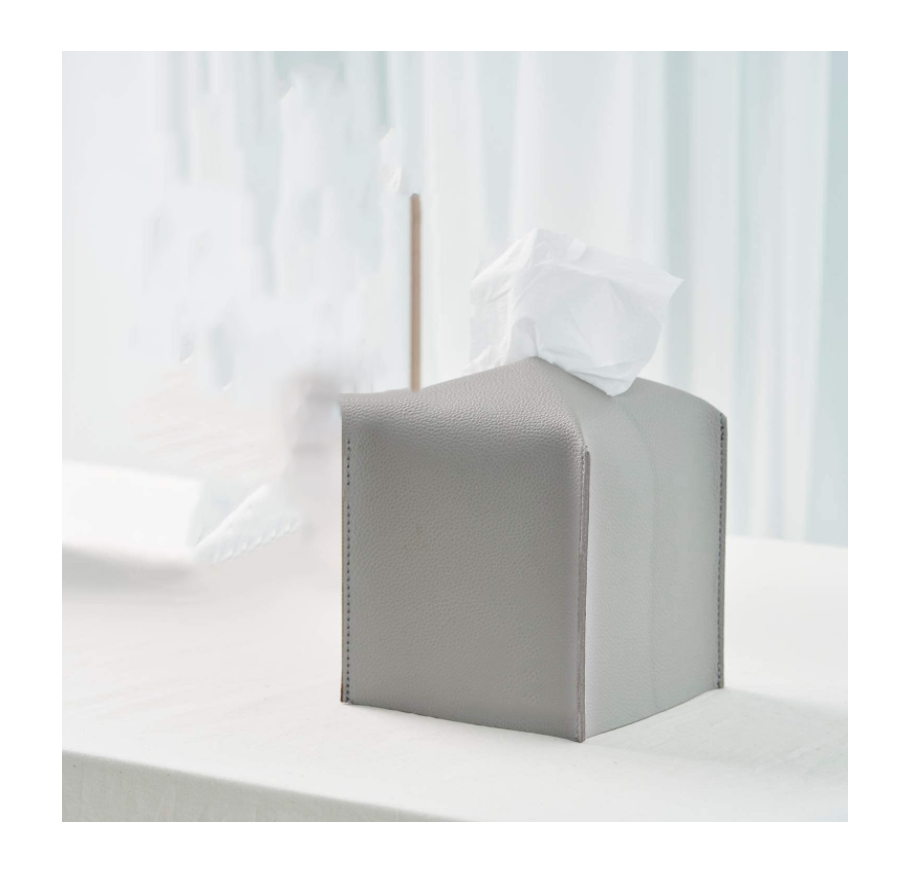 Amazon hot-selling leather tissue box modernism tissue box holder paper holder