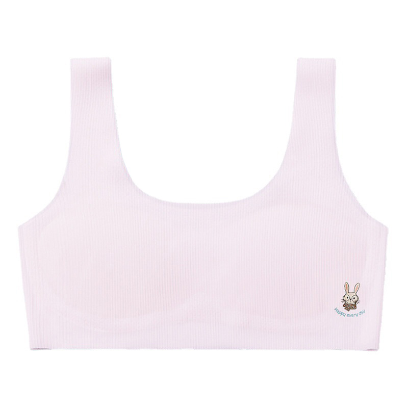 Traceless underwear for girls in puberty vest for junior middle school and senior high school students