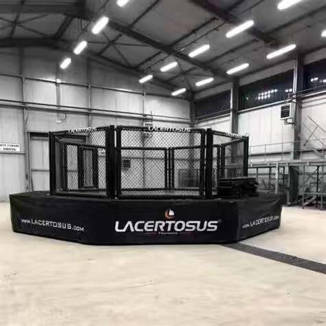 Профессиональная клетка для соревнований MMA с подиумом 1 м