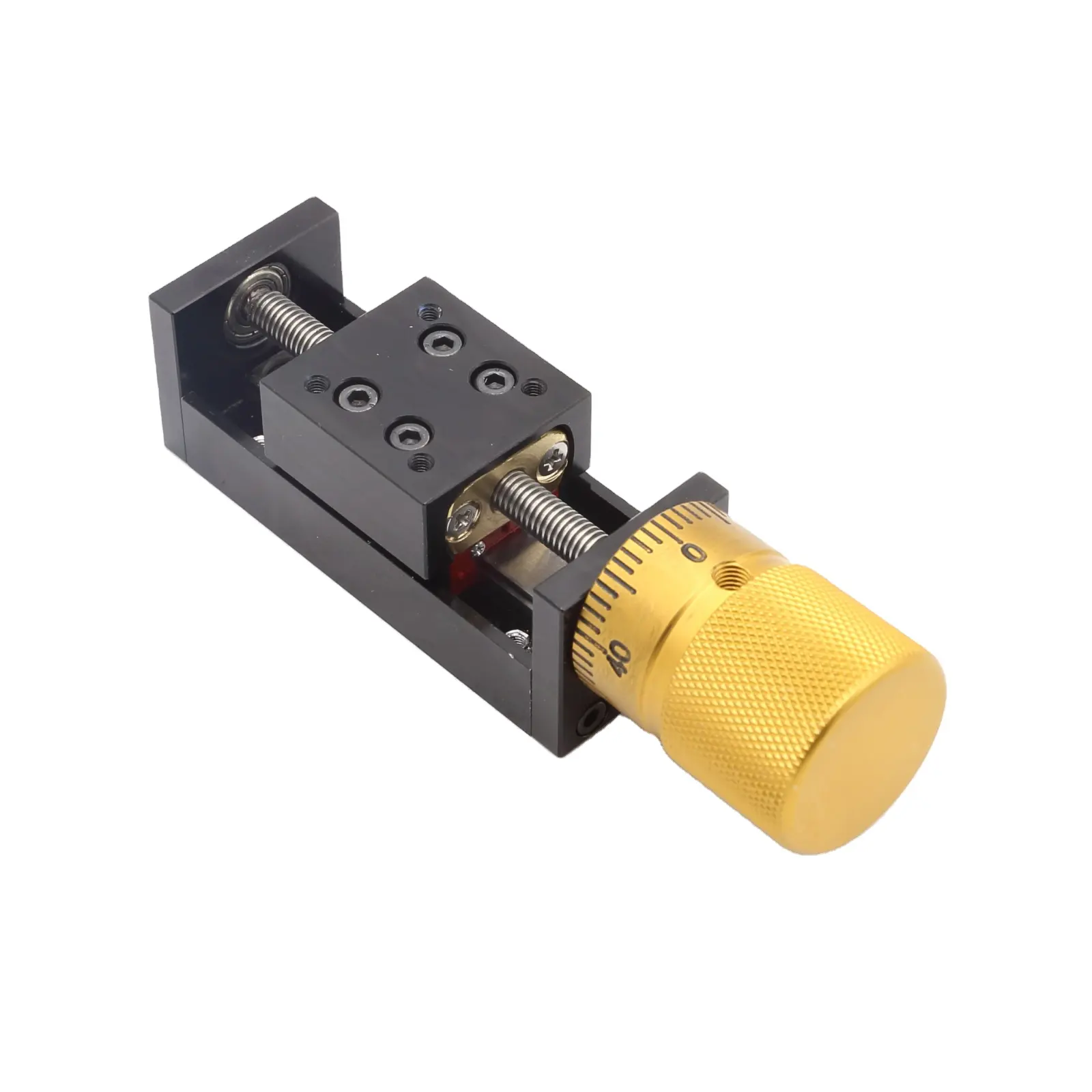 Miniature manual linear slide module small scale handwheel precision line rail trapezoidal screw Manual control