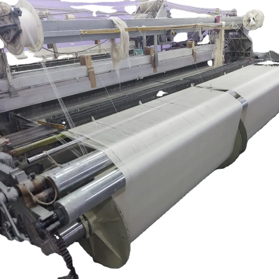High speed rapier loom weaving machine with staubli electronic dobby for weaving heavy cotton polyester fabric