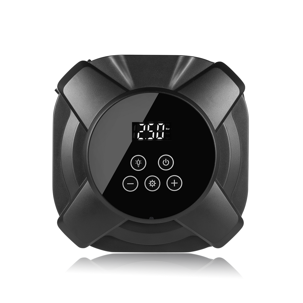 RONGXIANG AAP1416 Touchsreen перезаряжаемая батарея psi портативный ручной воздушный насос с 12V Цифровой Автомобильный адаптер питания