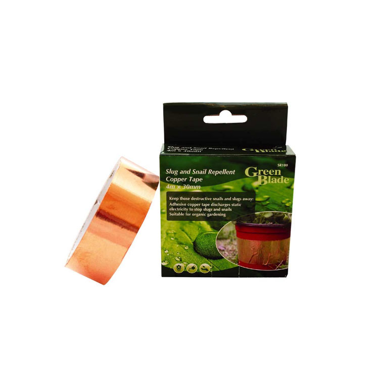 Conductive Copper Tape For Slug And Snail Barrier Defenders Copper Tape Copper Foil Tape