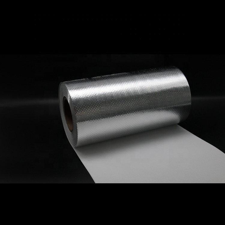 95% Reflectivity Aluminium foil roof insulation aluminized foil pe woven fabric