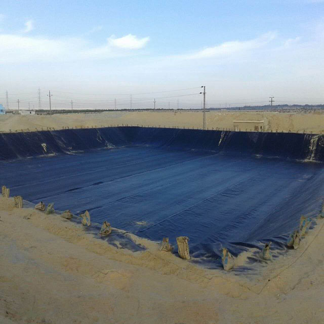 0,75 мм astm hdpe геомембрана, лайнер для пруда креветок