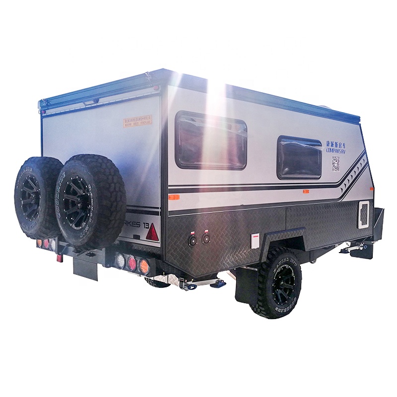 Удобный в использовании трейлер на колесах COMPAKS RV