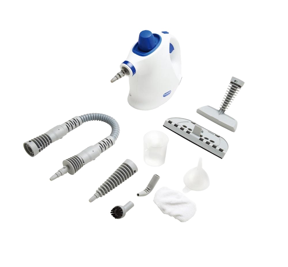 WHALLE Steam Cleaner with mop, handheld steam jet cleaner, portable steam cleaner with floor mop, 15 in 1