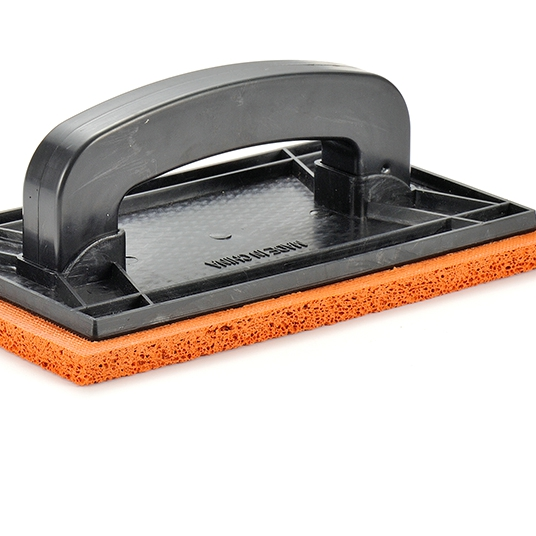 hot sale plastic trowel with orange rubber foam