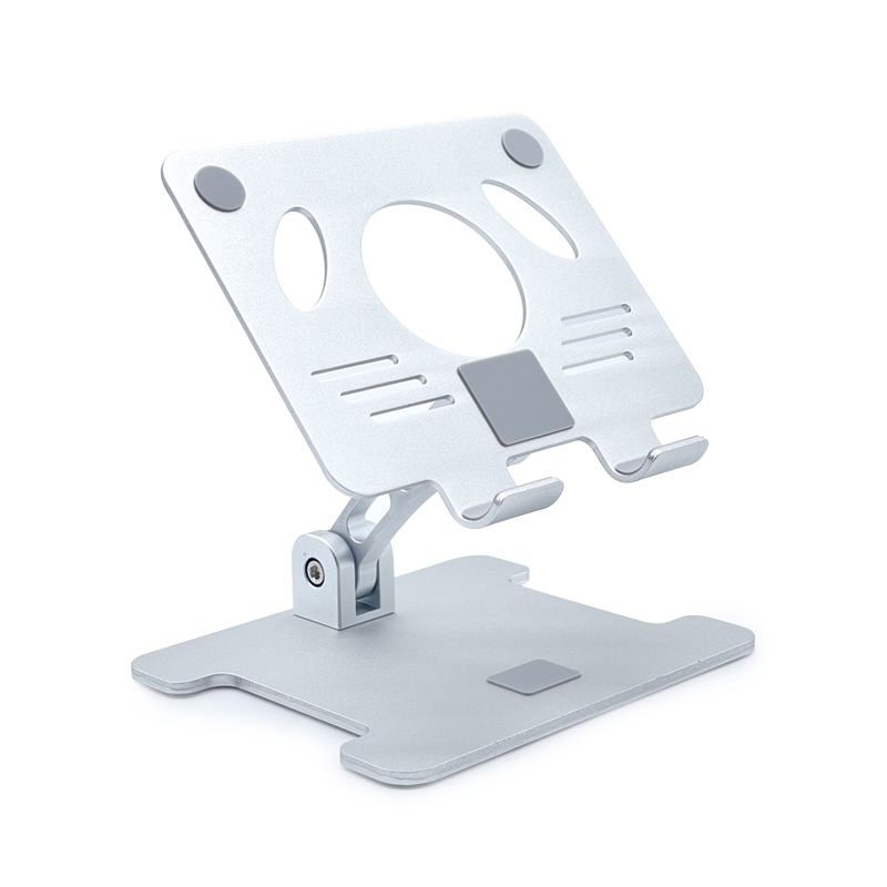 Universal Aluminium Metal Flexible Foldable Cell Phone Bracket holder Height Angle Adjustable Desktop Tablet Stand For Ipad
