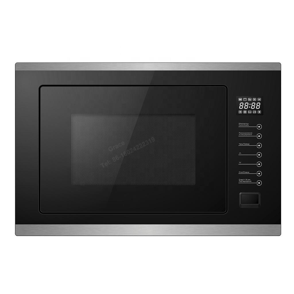 OEM прибор для приготовления пищи Microondas Horno Electrico цифровой 25 литрос из черного стекла с функцией гриль микроволновая печь с конвекцией
