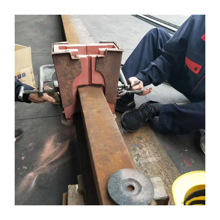 Seamless Rail Welding Processes Thermit Welding Aluminothermic Welding For Crane Rail