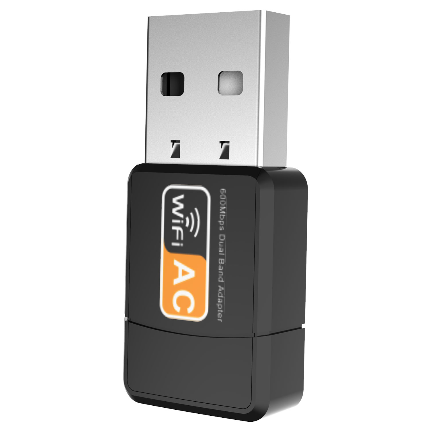 Высококачественный Мини USB Wi-Fi адаптер 600 м, беспроводная сетевая карта переменного тока с двумя диапазонами для ПК