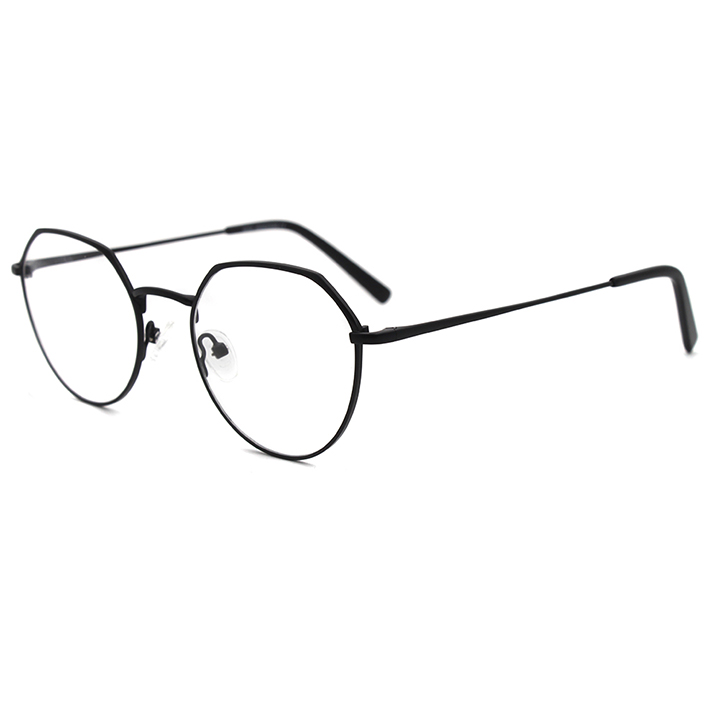 New Model Optical Frame Spectacle Metal Wholesale Glasses Eyewear Clear Women Men Mirror Vision Stainless Color Lenses Material