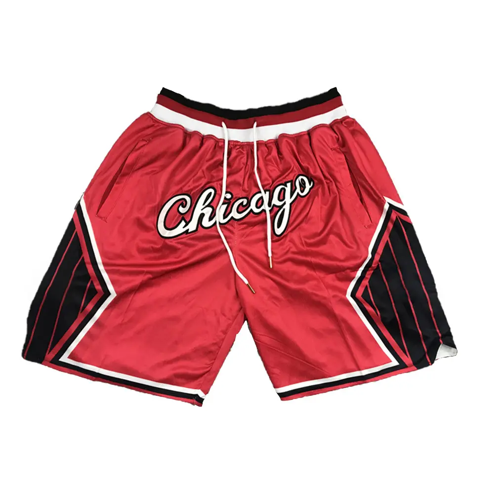 84 different styles newest embroidered basketball men's shorts mesh basketball shorts custom basketball uniform