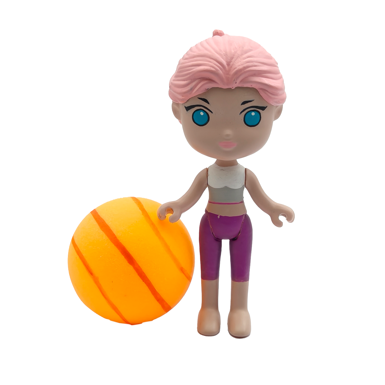 Original Design Mini Solid PVC Sportsman Model Yoga AthleteToy Figures Cartoon Figure Movie Resin Crafts