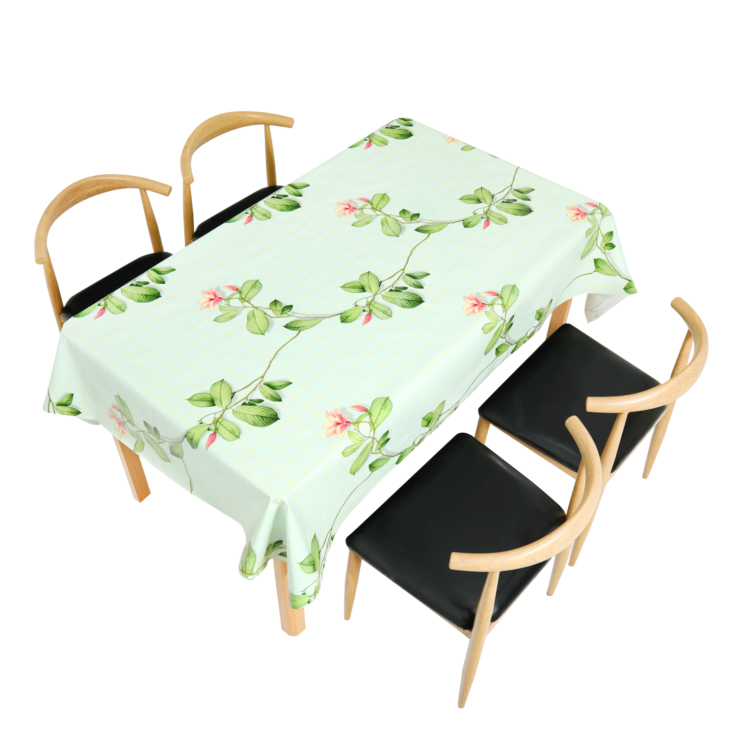Wholesale outdoor wedding party waterproof transparent soft roll pvc table cloth