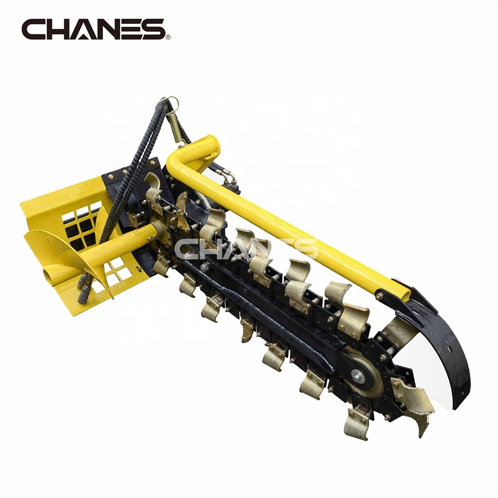 New style mini crawler loader with trencher mini crawler loader accessories mini loader